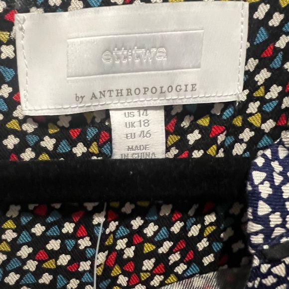 NWOT  Anthropologie Christine Silken Satin Jumpsuit US 14 - Picture 14 of 15